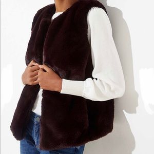 🎉Black Teddy Fur Vest